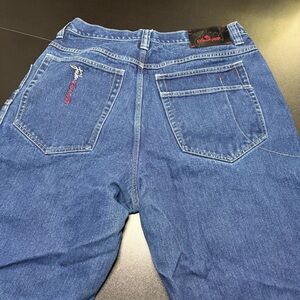 Vintage fubu Blue‎ Denim Jeans y2k wide 38x34